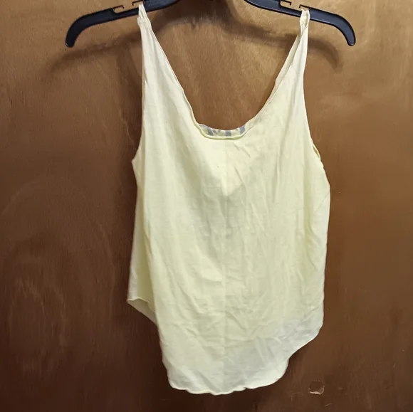 Yellow Graphic Tank Top - Picture 2 of 3